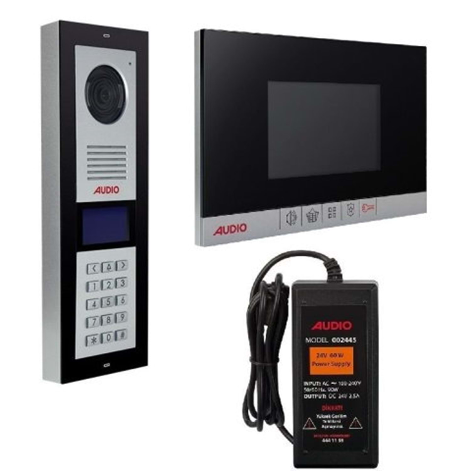 Audio 4.3 İnç Görüntülü Diafon